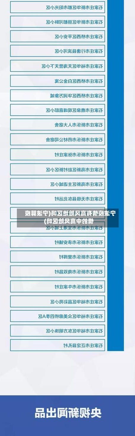 宁波市市辖区新增1例无症状感染者  宁波市市辖区疫情防控最新通报_24948
