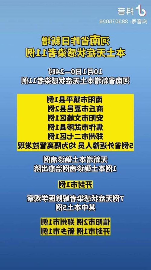 开封市新增1例无症状感染者  开封市疫情防控最新通报_49551